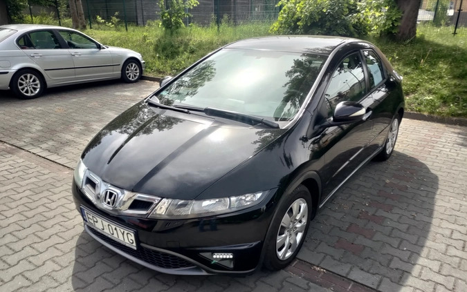 Honda Civic cena 24800 przebieg: 152000, rok produkcji 2009 z Pajęczno małe 232